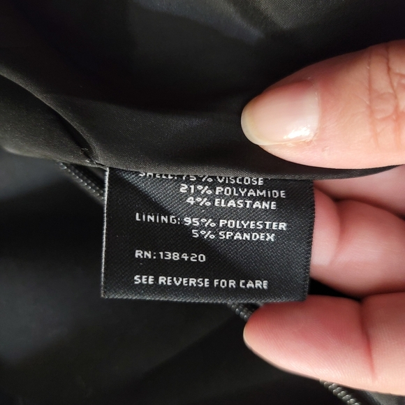 Carlisle Black Pencil Skirt - Sz 6 US / 8 UK - Picture 7 of 9